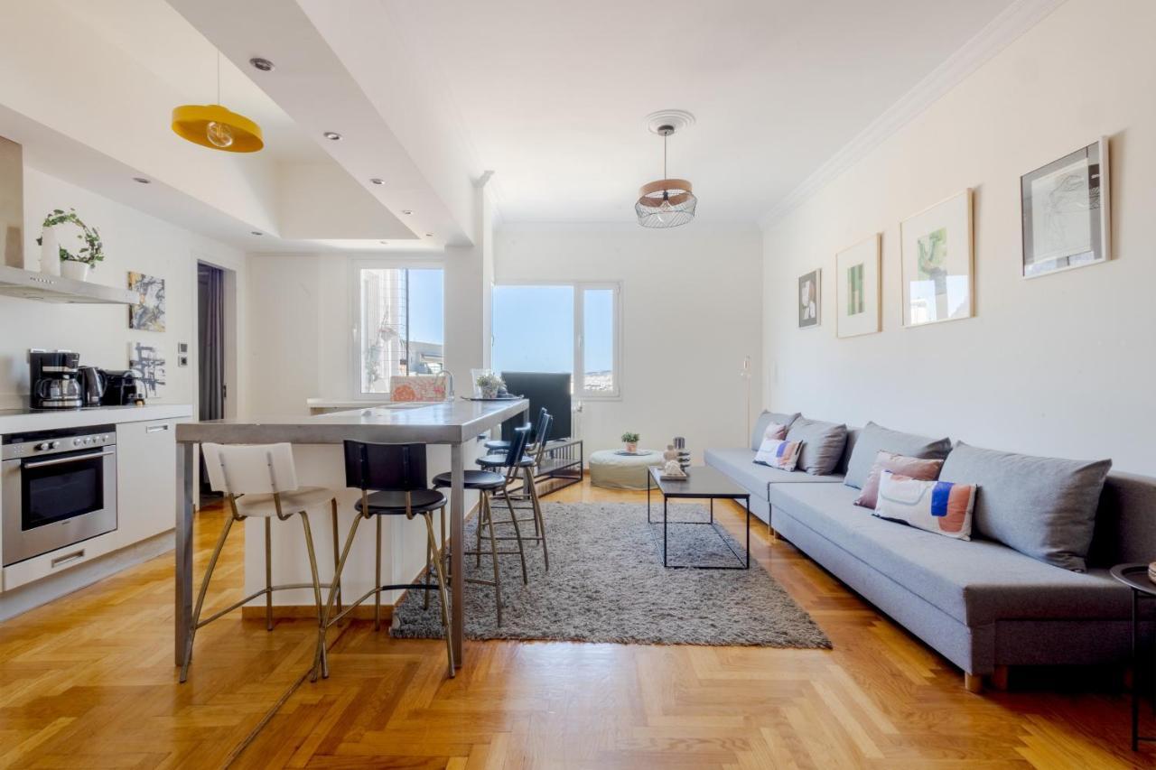 אתונה 3 Bdr Apt Incredible Acropolis View מראה חיצוני תמונה