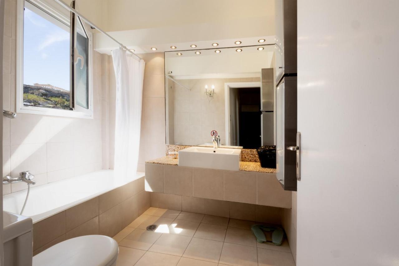 אתונה 3 Bdr Apt Incredible Acropolis View מראה חיצוני תמונה