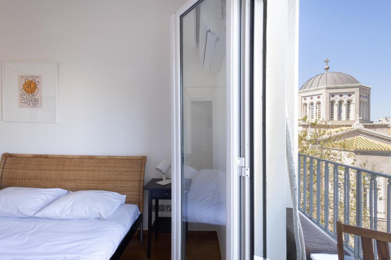 אתונה 3 Bdr Apt Incredible Acropolis View מראה חיצוני תמונה